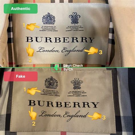 burberry coat replica|authentic Burberry polo labels.